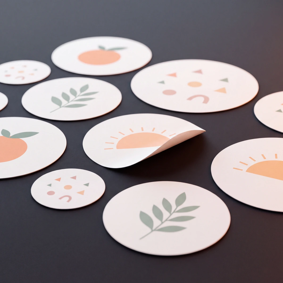 Stickers circulares